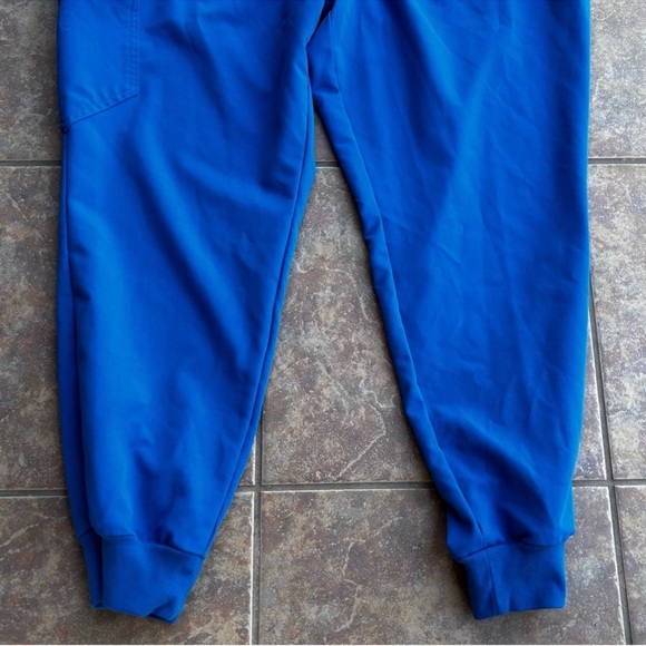 Figs Scrub Set Top Jogger Style Pants Blue Size XXL - Picture 5 of 5